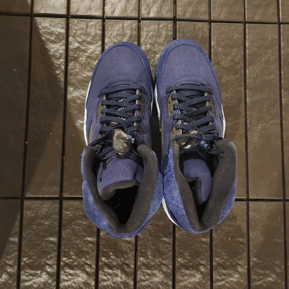 Men's Air Jordan 5 Retro SE 'Midnight Navy' - Picture 14 of 16